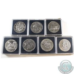 1981-1995 Canada Brilliant Uncirculated Dollar Collection. You will receive 1981, 1988, 1989, 1992, 