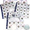 Image 1 : Estate Lot of 1880-1967 Great Britain Coinage of Various Denominations in Plastic Pages. 51pcs