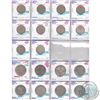 Image 2 : Estate Lot of 1880-1967 Great Britain Coinage of Various Denominations in Plastic Pages. 51pcs