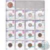 Image 2 : Estate Lot of 1793-1885 Great Britain Coinage of Various Denominations in Plastic Pages. 46pcs