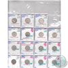 Image 3 : Estate Lot of 1793-1885 Great Britain Coinage of Various Denominations in Plastic Pages. 46pcs