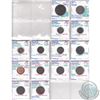 Image 4 : Estate Lot of 1793-1885 Great Britain Coinage of Various Denominations in Plastic Pages. 46pcs