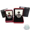 Image 1 : 2004 Fine Silver & 2010 Sterling Silver Canada Special Limited Edition Proof Poppy Dollars. 2pcs
