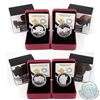 Image 1 : Lot of all 4x 2014 Canada $20 The Bison Fine Silver Coins - A Family at Rest, The Bull and His Mate,