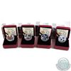 Image 1 : Lot of 4x 2017 Canada $10 Passion to Play Fine Silver Coins - Winnipeg Jets, Ottawa Senators, Edmont