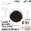 Image 1 : Italy 1260-1506 Perugia Republic 'Large P Between Two Stars' VF-EF