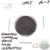Image 1 : Italy 1623 Venice 12 Bagattini Soldo Francessco Contarini VG-F