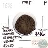 Image 1 : Italy 1658 Venice 12 Bagattini Soldo John Pesaro Undated Fine