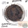 Image 1 : Byzantine 491CE ANASTASIUS FOLLIS Roman Coin Very Fine