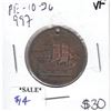 Image 1 : PE-10-26 Ships Colonies & Commerce Bank Token Breton # 997 Very Fine