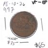 Image 1 : PE-10-26 PEI Ships Colonies & Commerce Bank Token VF-EF