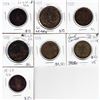 Image 1 : Group Lot of Various 1814-1856 Bank Tokens with 2 Undated Tokens. 7pcs