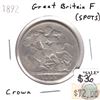 Image 1 : Great Britain 1892 Crown Fine (spots)