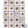 Image 3 : Estate lot of 45x 1962, 1965 & 1979 Canada Errors and Varieties 1-cent Collection. You will receive 