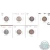 Image 1 : 10-cent 1902 F-VF, 1902H AU-UNC, 1903H VF, 1903 Fine, 1904 VF-EF, 1905 VG-F, 1906 VF. 7pcs