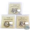 Image 2 : 25-cent 1937, 1940 & 1941 ICCS Certified MS-64. 3pcs