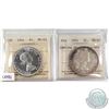 Image 1 : 1954 Canada Silver$1 ICCS MS-63 Cameo & 1954 Silver $1 CH# 1954 Obv-002, Rev-002 ICCS Certified MS-6