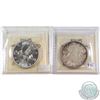 Image 2 : 1954 Canada Silver$1 ICCS MS-63 Cameo & 1954 Silver $1 CH# 1954 Obv-002, Rev-002 ICCS Certified MS-6