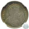 Image 2 : Ceylon 1902 50-cent NGC Certified MS-64. Coin contains beautiful rainbow toning around rim on both s