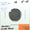 Image 1 : Great Britain 1272-1307 Silver Penny; Edward I; VF-EF