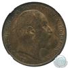 Image 2 : Great Britain 1902 Penny Low Sea Level NGC Certified MS-63 BN
