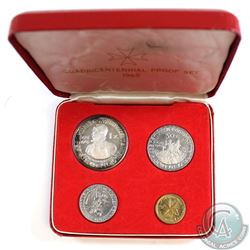 Malta; 1965 Quadricentennial 4-coin Proof Set - Order of Saint John of Jerusalem. Coins come in the 