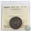 Image 1 : Norway 1879 1 Kroner ICCS Certified VF-30 *KEY DATE*