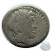 Image 2 : Rome Republic 86 BC Silver Denarius; Apollo; F; Reverse - 'Jupiter in Quadriga'