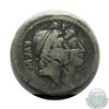 Image 2 : Rome 46 BC Silver Denarius; Roman Republic; Cordius Rufus; F-VF; Reverse - 'Venus Holding Scales & S
