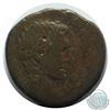 Image 2 : Rome 7 BC Copper As; Moneyer's Legend; Augustus; VG-F; Reverse - 'PLVRIVS AGRIPPA III VIR AAAFF. SC.