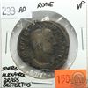 Image 1 : Rome 233 AD Brass Sestertius; Severus Alexander; VF; Reverse - 'Sol with Whip, SC.'