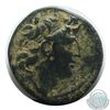 Image 2 : Seleucid Empire 142-138 BC; AE 18; Tryphon; VF; Reverse - 'Spiked Macedonian Helmet Left, Ornamented