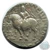 Image 2 : Indo-Scythian Kingdom 46-20 BC Bi Tetradrachm; Aspavarama; Apracharajas; 9 Grams; Reverse - 'Azes on