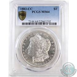 USA 1883CC Silver $1 PCGS Certified MS-64