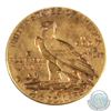 Image 2 : USA 1908 2.50 Dollar Indian Head Gold Coin in Good Condition. Coin contains 0.121oz of Pure Gold.