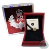Image 1 : Canada 2012 $5 The Queen's Diamond Jubilee Pure Gold Coin (Tax Exempt). Outer box contains light wea