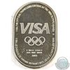 Image 2 : Extremely Rare  Johnson Matthey 1oz VISA Fine Silver Round (Tax Exempt). This unique promotional ite