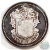 Image 2 : RARE  Johnson Matthey 4oz FOCUS MEDALIST Fine Silver Round (Tax Exempt). Serial # 040206