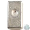 Image 2 : OLD POUR Johnson Matthey 10oz Fine Silver Bar (Tax Exempt). This example contains the small Logo wit