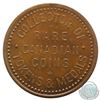 Image 2 : E.W Barton, Toronto Ont, Copper, Numismatist Token. 25 mm in Diameter, 5.26 grams.
