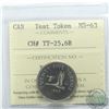 Image 1 : Test Token CH# TT-25.6B ICCS Certified MS-63