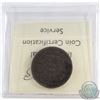 Image 2 : CH# LC5A1 Bouquet du Peuple Montreal un Sou (Open wreath, Lg Bow, Reede) Token, BR# 715 ICCS Certifi