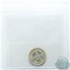 Image 2 : Newfoundland 5-cent 1940C ICCS Certified MS-62. Nice white coin with golden toning around rim.