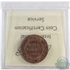 Image 2 : 1-cent 1858 ICCS Certified AU-58  A Bright lustrous coin with Mint state appeal