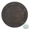 Image 3 : 1-cent 1859 DP #1 N9 Variation ICCS Certified VF-30. #1 is not on holder but under magnification thi