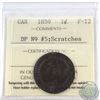Image 1 : 1-cent 1859 DP N9 #5 ICCS Certified F-12 (scratches)
