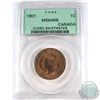 Image 1 : 1-cent 1901 PCGS Certified MS-64 RB.
