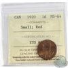 Image 1 : 1-cent 1920 Small ICCS Certified MS-64 Red.