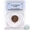 Image 1 : 1-cent 1927 PCGS Certified MS-64 Brown.