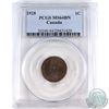 Image 1 : 1-cent 1928 PCGS Certified MS-64 Brown. Coin contains an attractive blue glow with hints of red lust